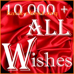 10,000+ Wishes App, All Wishes Images & Greetings icon