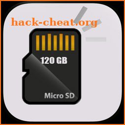 120 GB SD CARD Storage icon