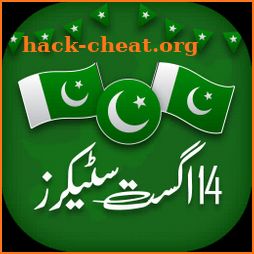 14 August urdu stickers for whatsapp icon