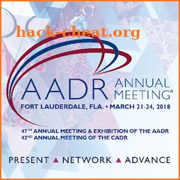 2018 AADR/CADR Annual Meeting icon