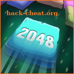 2048 Stone Blocks - Shoot Up & Merge It icon