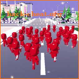 3D Crowd City War icon