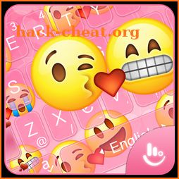 3D Cute Funny Emoji Love Keyboard Theme icon