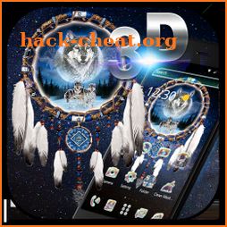 3D Dream Catcher Star Wolf Live Wallpaper Theme icon