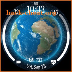 3D EARTH Watch Face icon