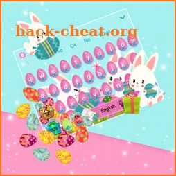 3D Easter Bunny Gravity Keyboard Theme icon