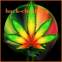 3D Neon Weed Theme icon