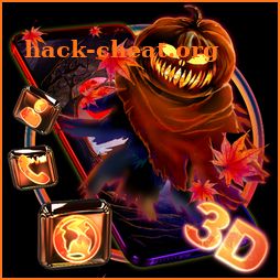 3D Scary Halloween Pumpkin Theme icon