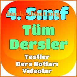 4. Sınıf Tüm Dersler Test Çöz icon