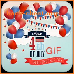 4th July GIF 2018 - American Independence Day GIF icon