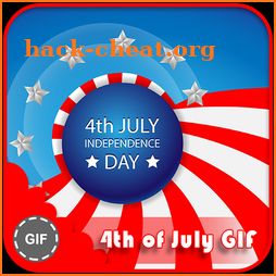 4th July GIF icon