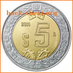 5 pesos icon