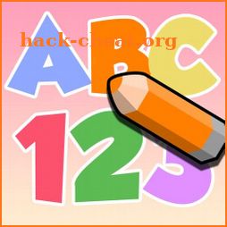 ABC 123 For kids learning icon