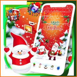 Adorable Santa Merry Christmas Theme icon