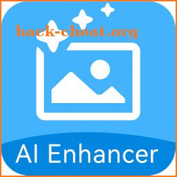 AI enhancer - picture coloring icon