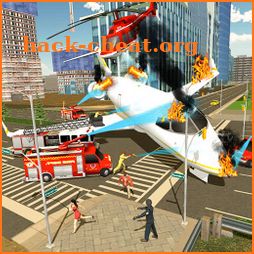 Airplane Fire Fighter  Ambulance Rescue Simulator icon