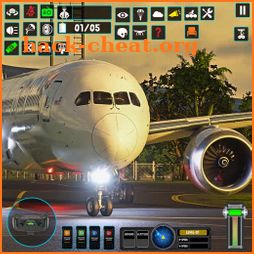 Airplane Flight Game Simulator icon