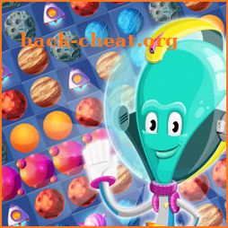 Alien Planet match 3 puzzle icon