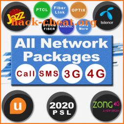 All Network Packages 2020 (Jazz Zong Ufone Telenr) icon