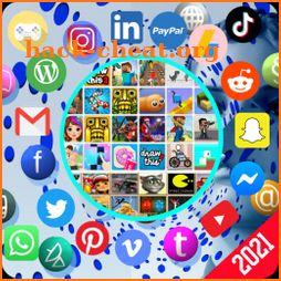 All social media, social networks, All in one apps icon