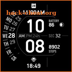 ALX09 Digital Watch Face icon