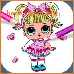 Amazing Dolls Coloring Book icon