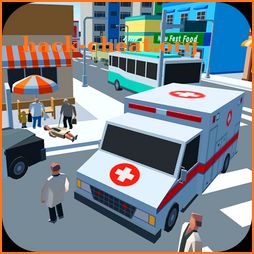 Ambulance Driver - Extreme city rescue icon