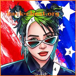 American Color, Coloring Games icon