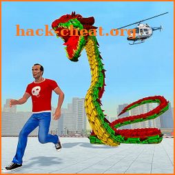 Anaconda Dragon Snake City Attack: Rampage Games icon