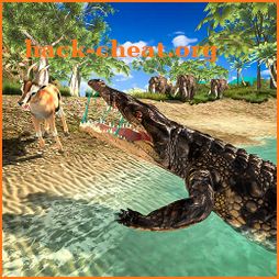 Angry Crocodile Beach Attack icon