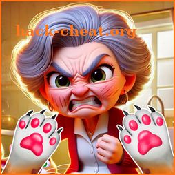 Angry Gran VS Naughty Cat Sim icon