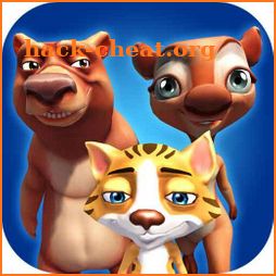 Animal Friends Rush : Fun Run Racing Game icon