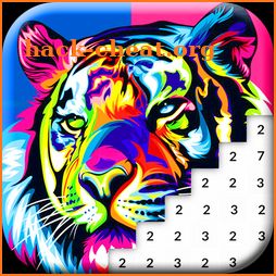 Animals Color by Number: Animal Pixel Art icon