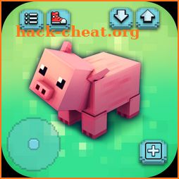 Animals Craft: Block World Exploration. Pet Games icon