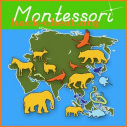 Animals of Asia - Montessori Geography icon