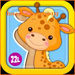 Animated Puzzle Game with Animals by Abby Monkey icon