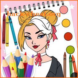 Anime Coloring Book icon