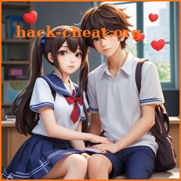 Anime High School Love Games icon