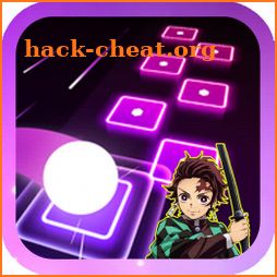 Anime Kimetsu NoYaiba Tiles Hop Magic Games icon