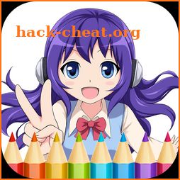 Anime Manga Coloring Book icon