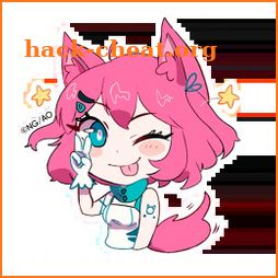 Anime Onegai Nyami Stickers icon