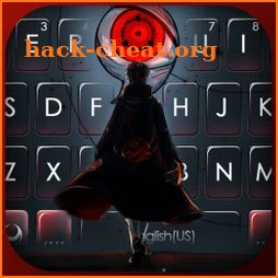 Anime Sharingan Keyboard Background icon