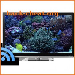 Aquariums on TV via Chromecast icon