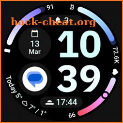 Arcs D5: Wear OS 4 watch face icon