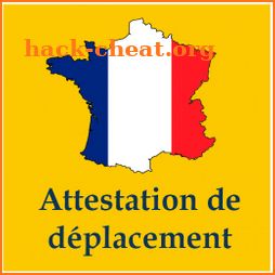 Attestation de déplacement icon