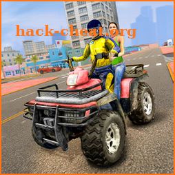 ATV Bike City Taxi Cab - Quad Driving icon