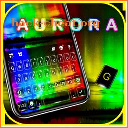 Aurora Nothern Lights Keyboard Theme icon