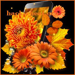 Autumn Flowers live wallpaper icon