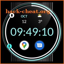 Awf Clean Digital - watch face icon