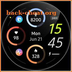 Awf Sporty Digital - watchface icon